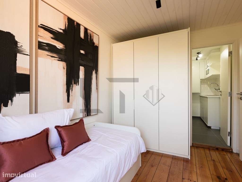 Apartamento T2 Duplex com Vista Rio, com Yield de 6% à Venda nas Po...-15