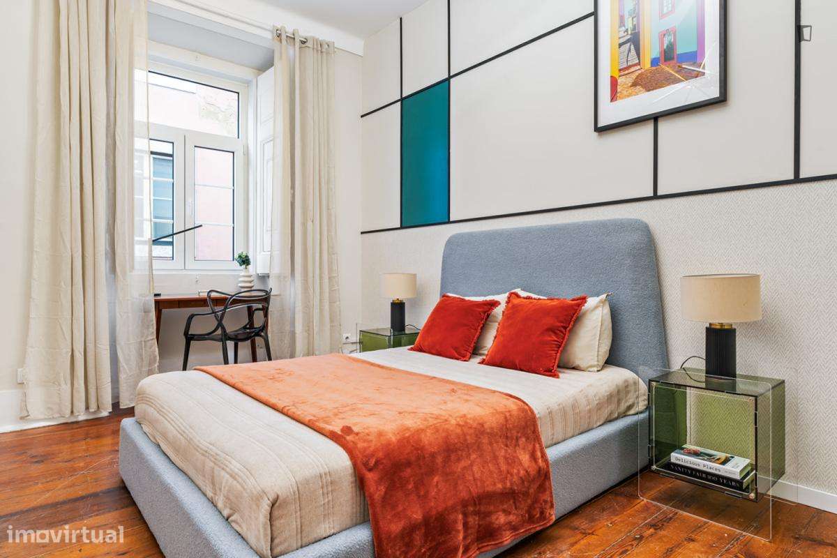 Quarto - localizado em Bairro Alto Lisbon - Grande imagem: 3/10
