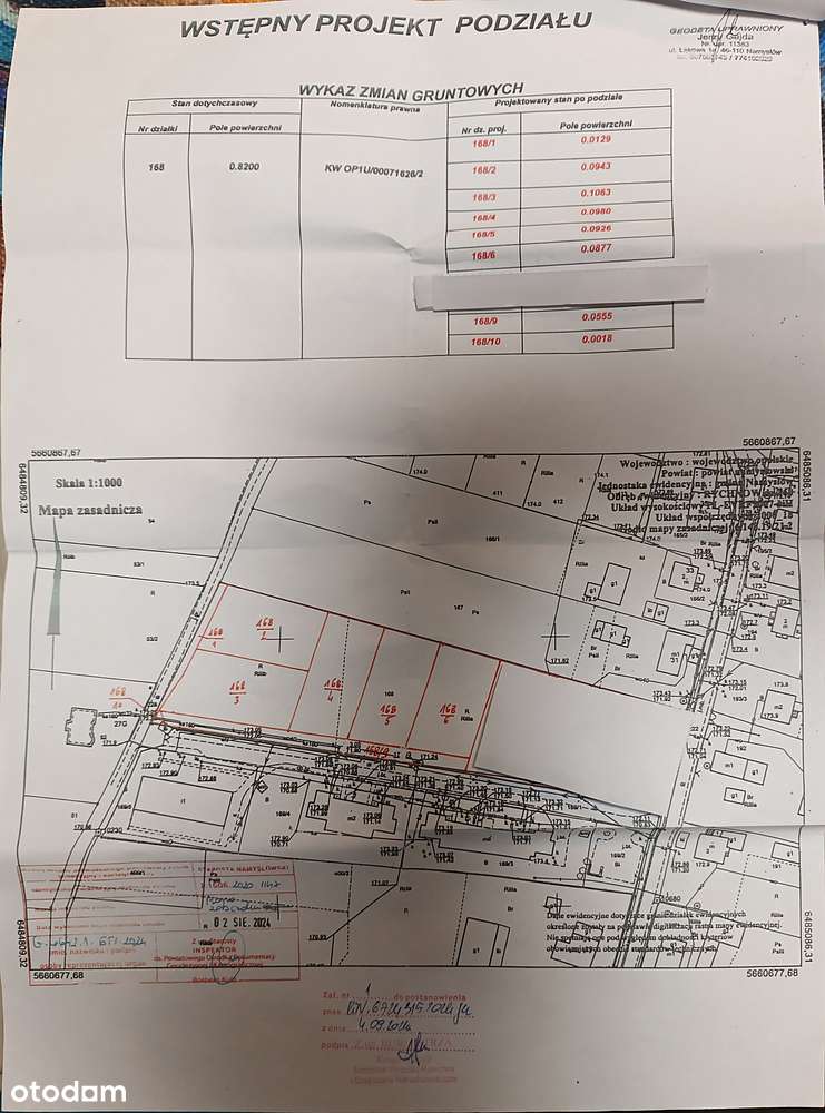 Działki budowlane w Rychnowie. - Pełny obrazek: 4/8