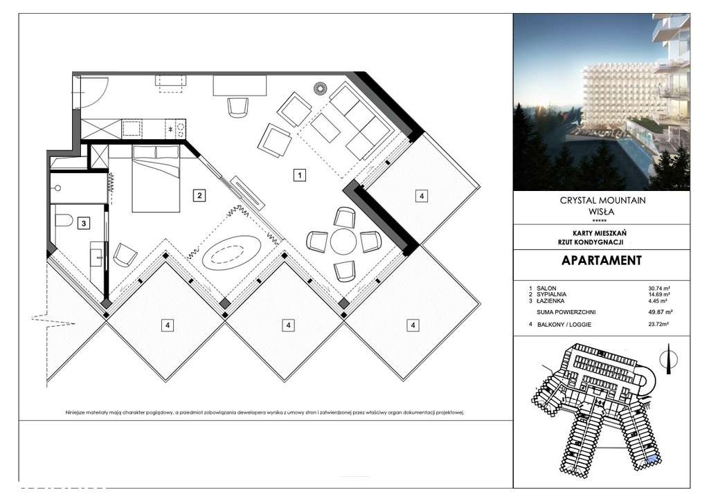 Crystal Mountain lokal zarabiający 65 tys. rocznie - Pełny obrazek: 2/15