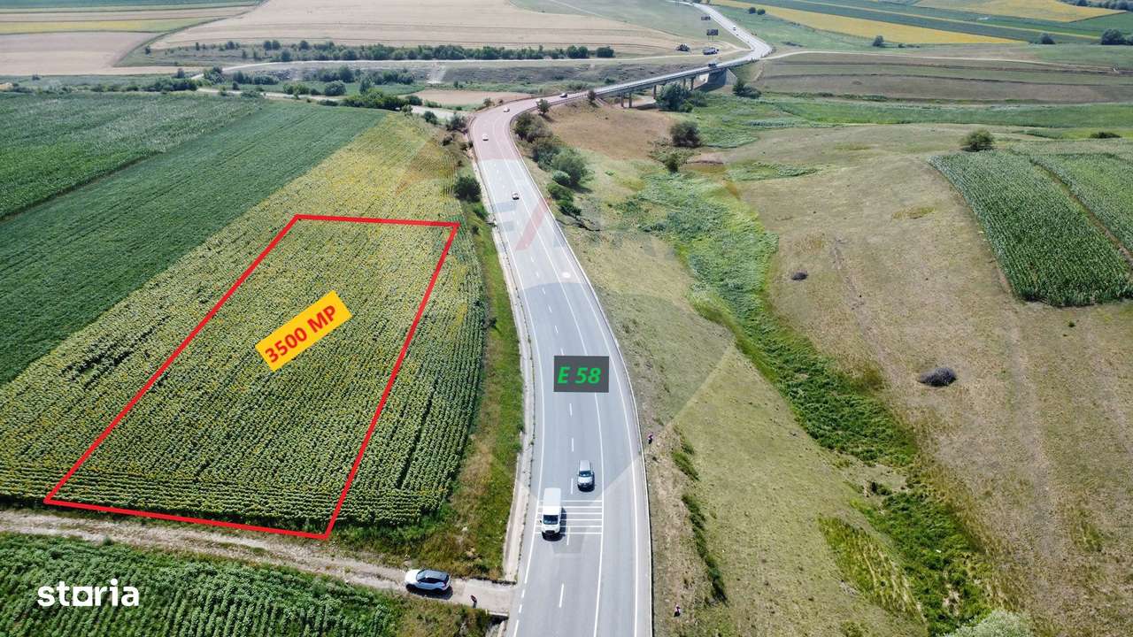 Teren 3,500mp Ilisesti / Strada Principala - Imagine principală: 1/15