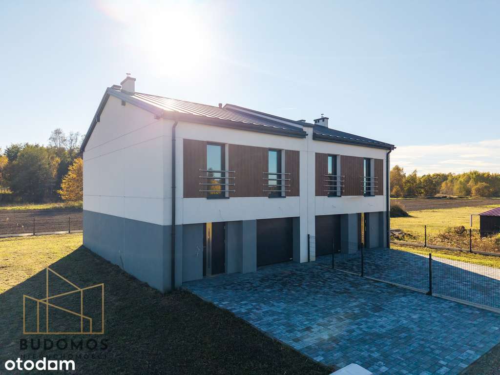 Nowoczesny dom w zabudowie bliźniaczej na sprzedaż-3