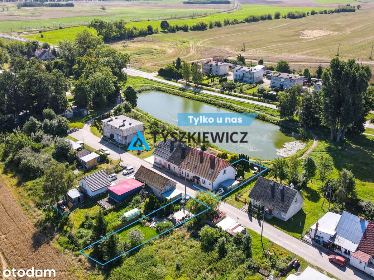 Segment skrajny 75,5 m² z ogrodem - Mleczewo