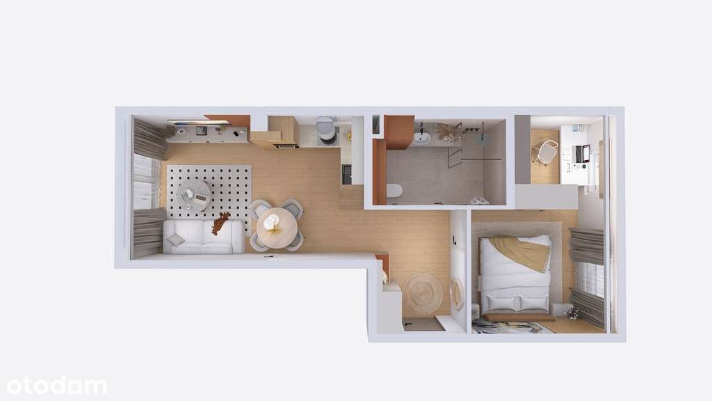 Mieszkanie z własnym gabinetem! BEZ PCC!-19