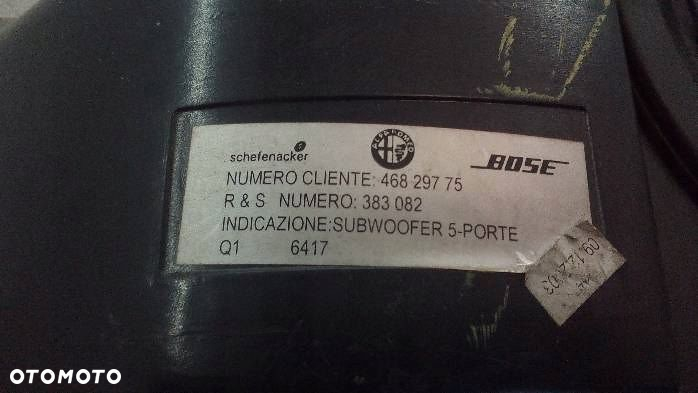 Subwoofer basowy Alfa Romeo 147 46829775 - 2
