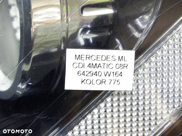 LAMPA LEWA PRZOD PRZEDNIA MERCEDES W164 XENON - 4