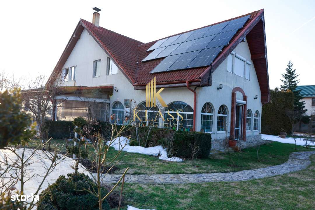 Vila spatioasa cu piscina, sauna si sera – Corbeanca-1