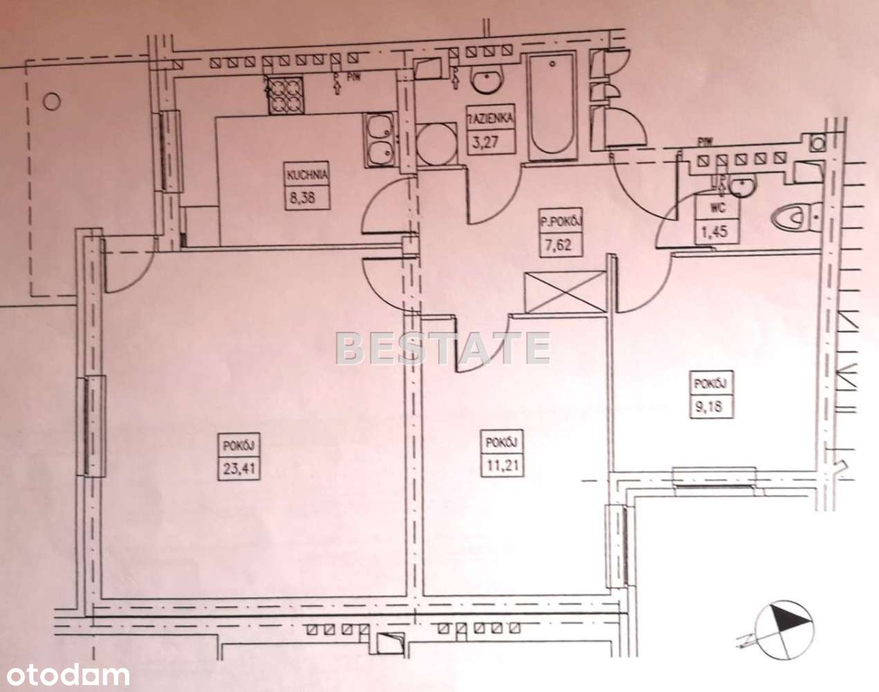 3-pokojowe, po generalnym remoncie, balkon,garaż-12