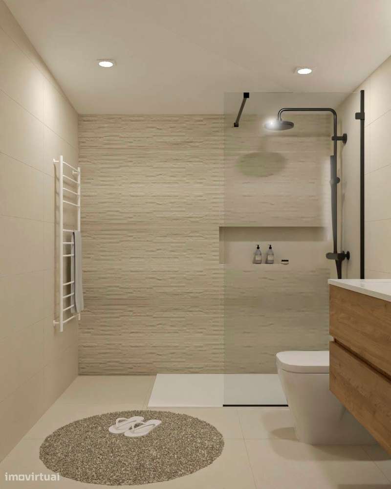 APARTAMENTO T2 Duplex  com terraço novo, Situado no Bairro Novo, ju...-15