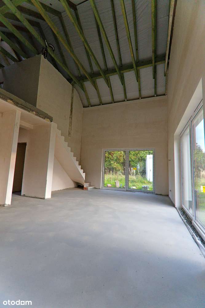 Wysoki salon 6m, Park Krajobrazowy, pompa ciepła, nowoczesna stodoła-0