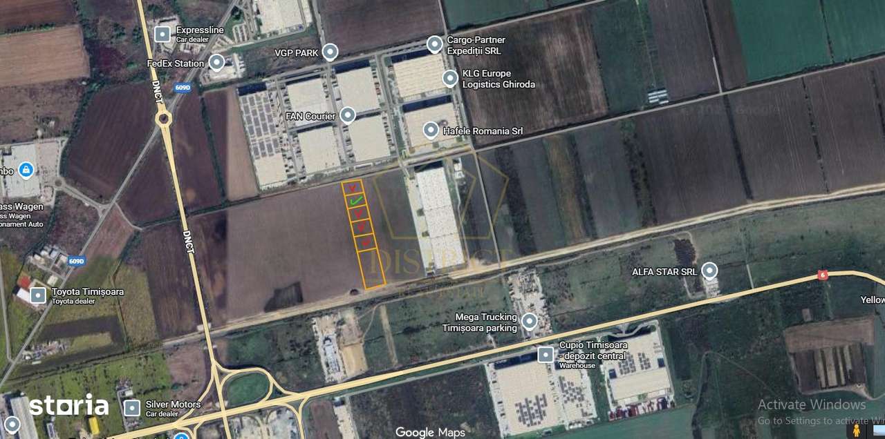 Teren industrial sau comercial 1002mp | VGP | Ghiroda - Imagine principală: 4/5