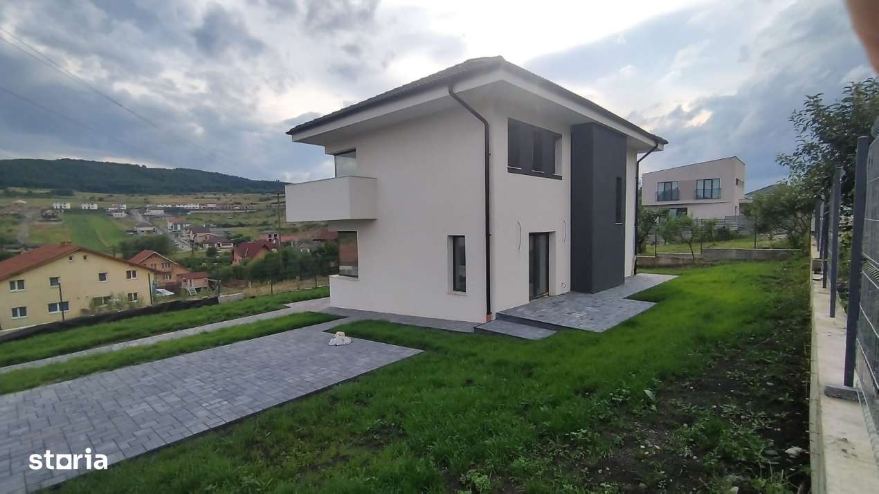 Casa individuala moderna la intrarea in Chinteni – zona linistita - Imagine principală: 4/10