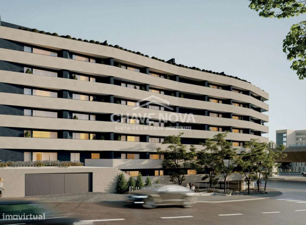 T1 Novo C Lugar De Garagem E Piscina No Oporto Luxury Residences