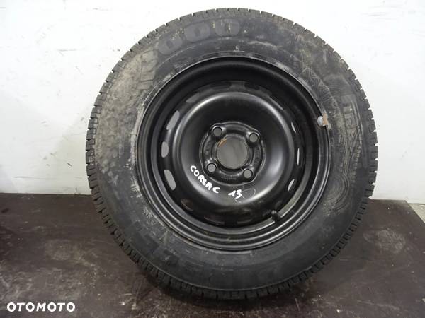 OPEL CORSA C KOŁO ZAPASOWE ZAPAS 4X100 R13 - 1