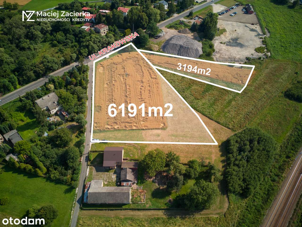 Działka handlowa usługowa Babice ( gmina Oświęcim) - Pełny obrazek: 5/6