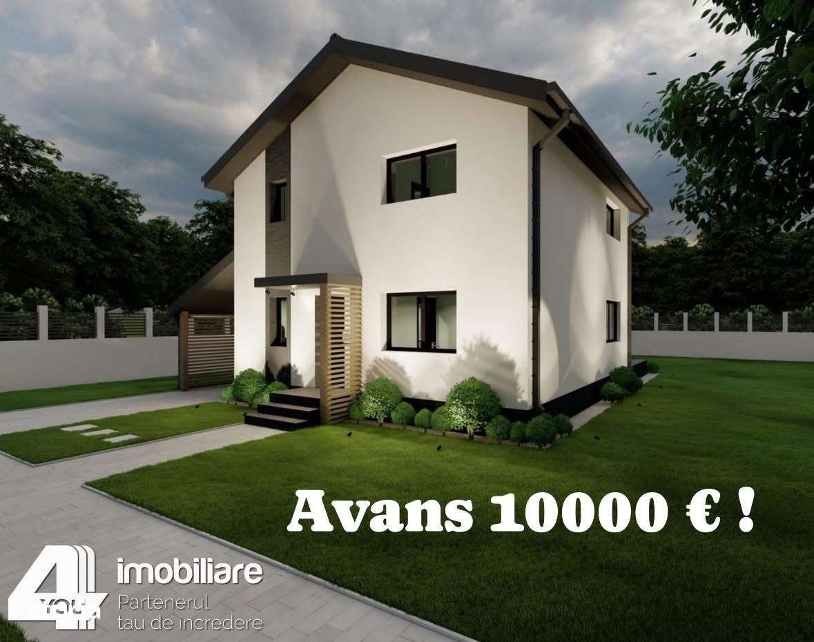 Casă nouă, AVANS DOAR 10000 EURO !!! Cartier Athena, comision 0% - Imagine principală: 2/10