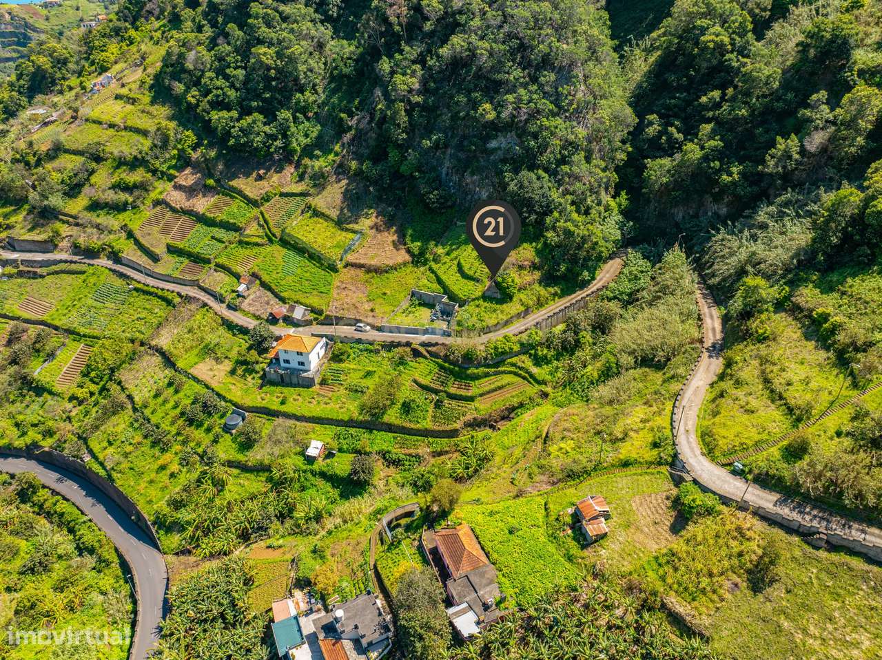 Terreno com Vista Mar e Natureza em Porto da Cruz - Grande imagem: 5/14