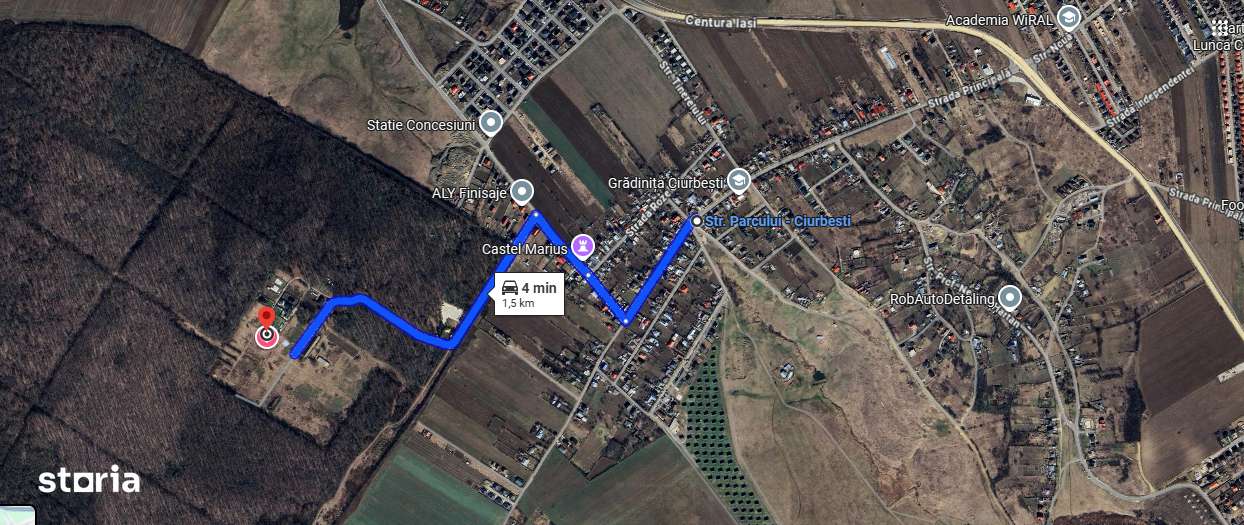 Teren cu duplex inceput - Imagine principală: 3/11