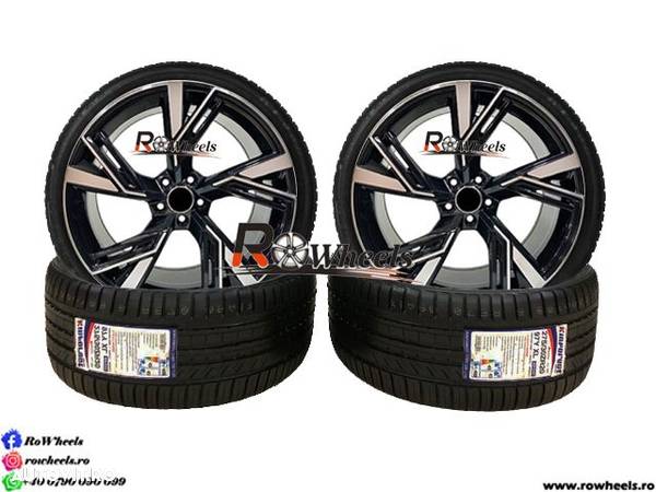 Jante AUDI 20 R20 Model RS Black A4 A5 A6 A7 A8 Q3 Q5 Q8 S-RS 2021 anvelope vara - 1