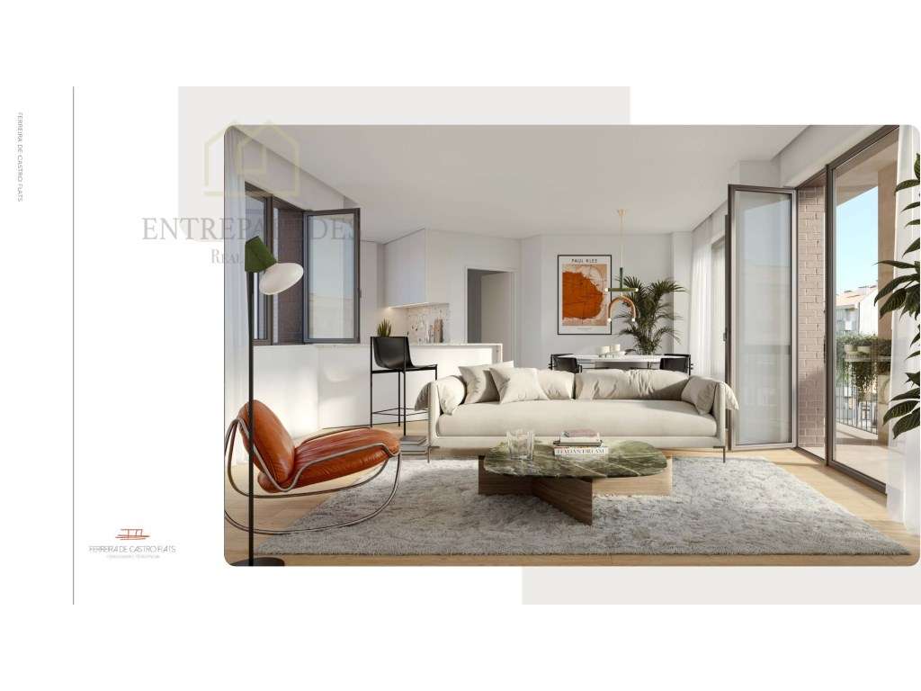 Condomínio Ferreira de Castro Flats - apartamento T3 com garagem e ... - Grande imagem: 2/10