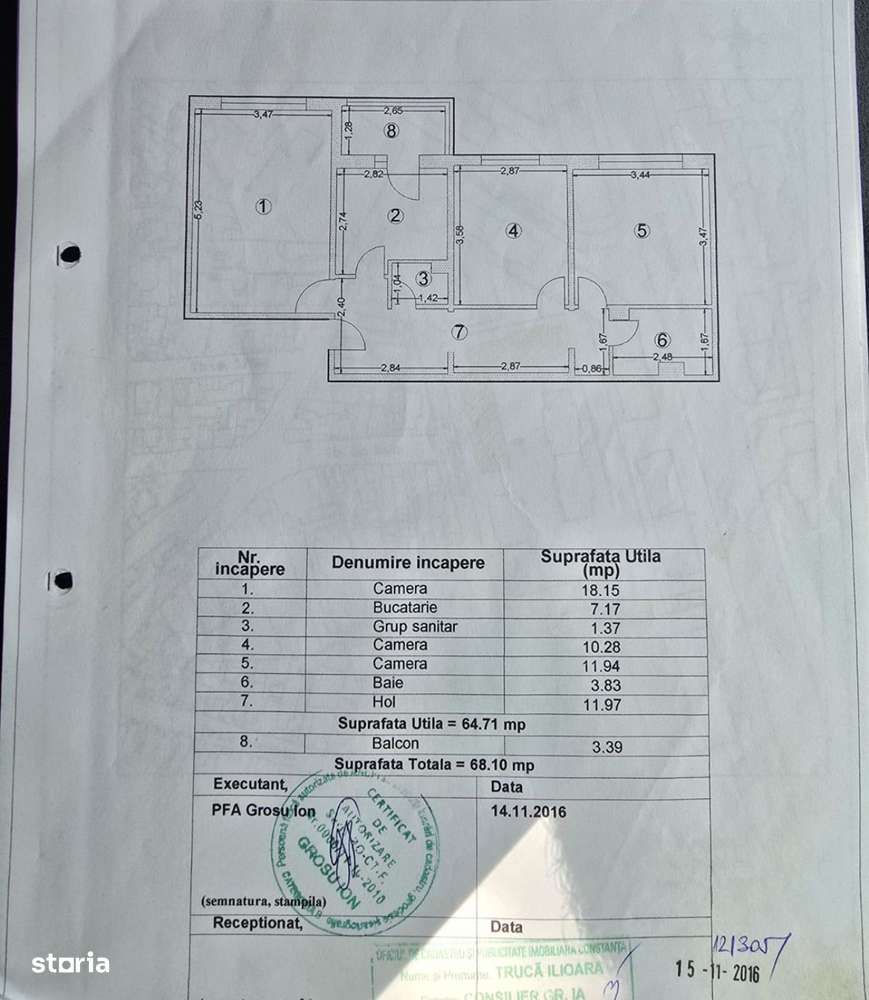 APARTAMENT 3 CAMERE - DACIA-12