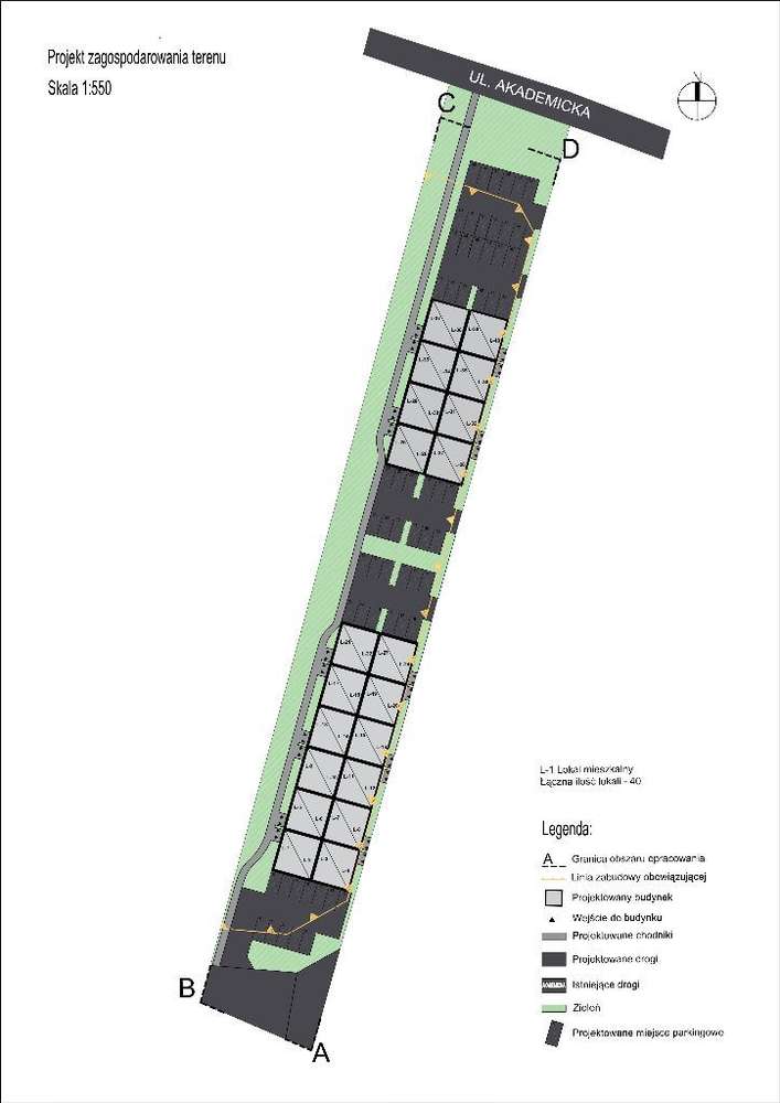Działka inwestycyjna pod budowę osiedla szeregówek - Pełny obrazek: 5/6