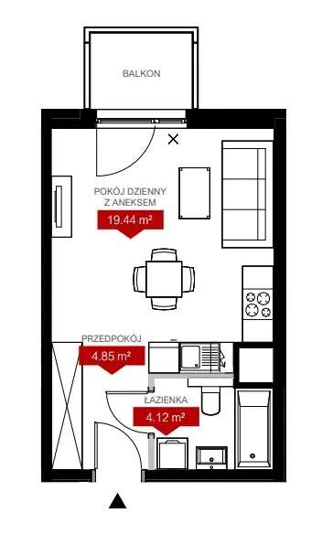 Promocja Jeżyce Apartament I Ostatnie I-1