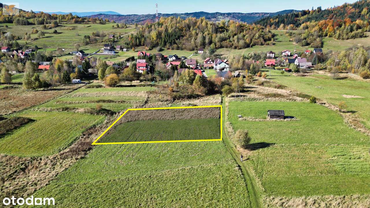 Koszarawa | Działka budowlana 15 arów | MPZP – zabudowa mieszkaniowa - Pełny obrazek: 4/6