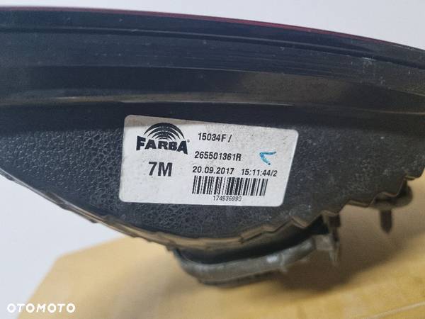 Lampa tylna tył prawa Renault Twingo III 3 2014- - 5