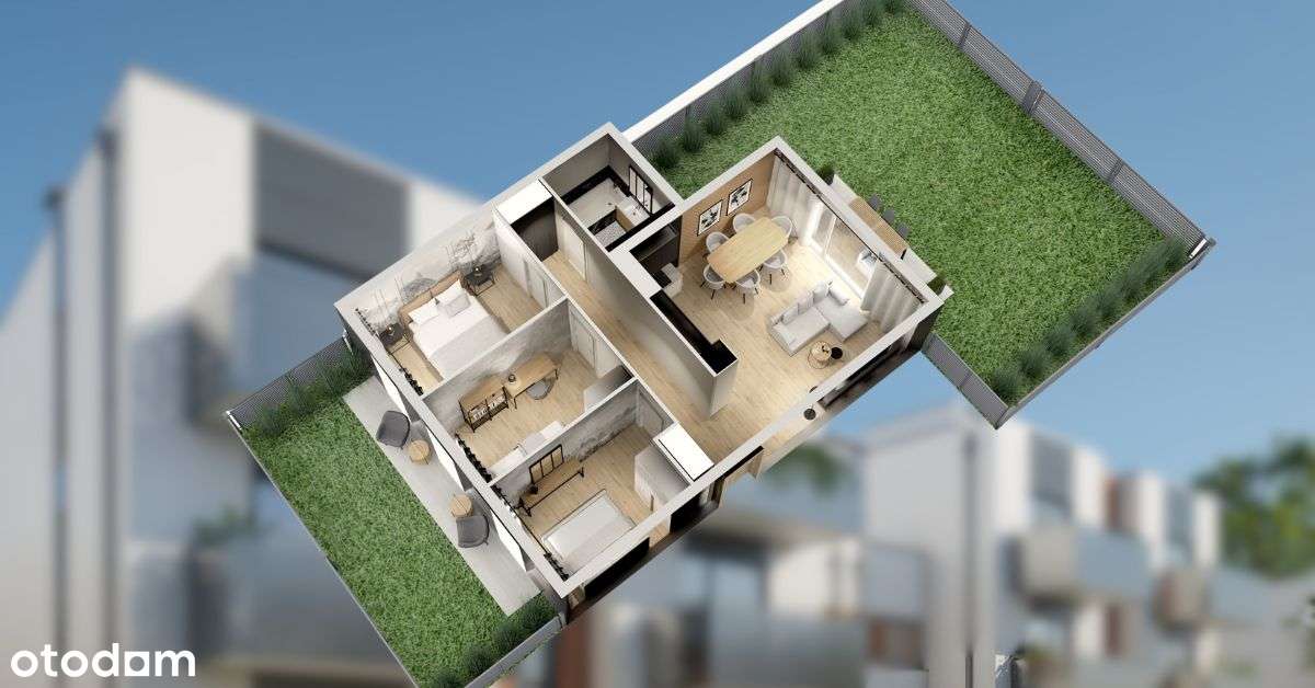 4 pok. z ogrodem | rynek pierwotny | os. Złotniki Park-6