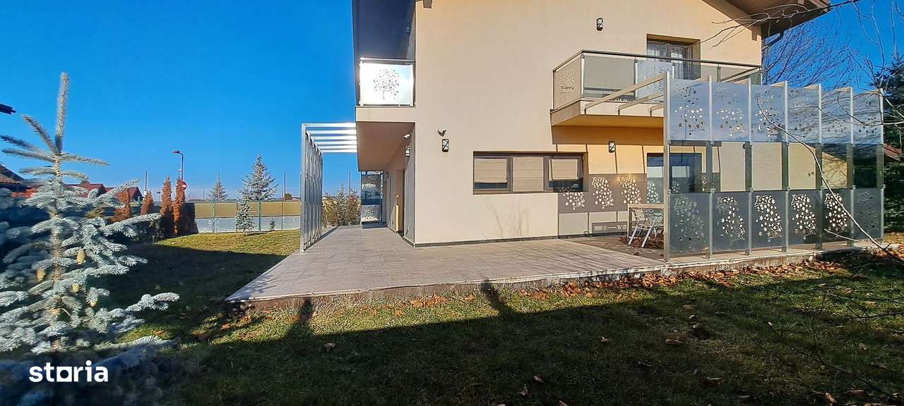 Vilă deosebită în cartier exclusivist la intrarea în Sânpetru - Imagine principală: 4/17