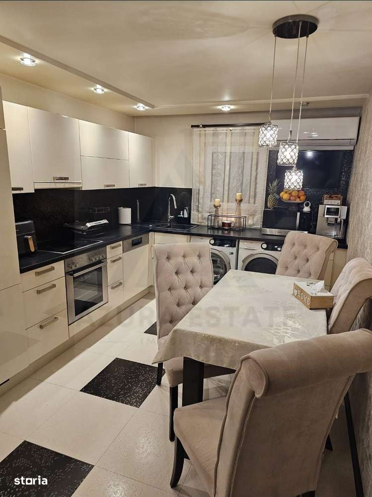 Apartament modern 3 camere 2 bai si 2 balcoane etaj 1 in zona Turnisor - Imagine principală: 3/11