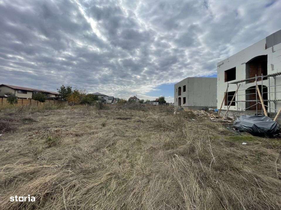 Domnesti, Drumul Targului, teren 3752 mp, 129ml x 29 ml, utilitati la-2