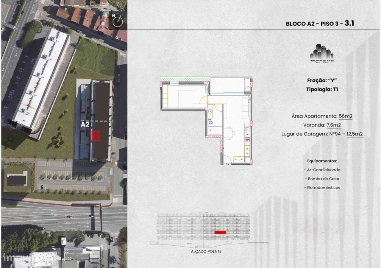 Apartamento T1 Frente para a Piscina!-12