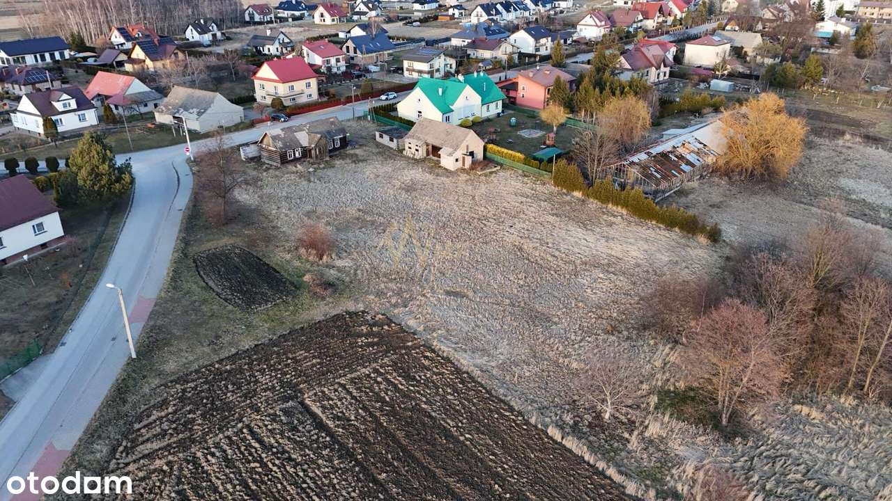 Działka budowlana z budynkami w centrum Woli Dębińskiej! - Pełny obrazek: 4/15