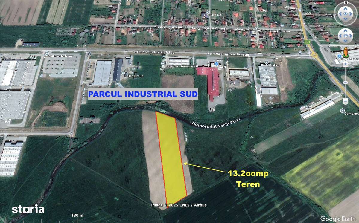 6.6oo mp teren lipit de Parcul Industrial SUD SATU MARE-1
