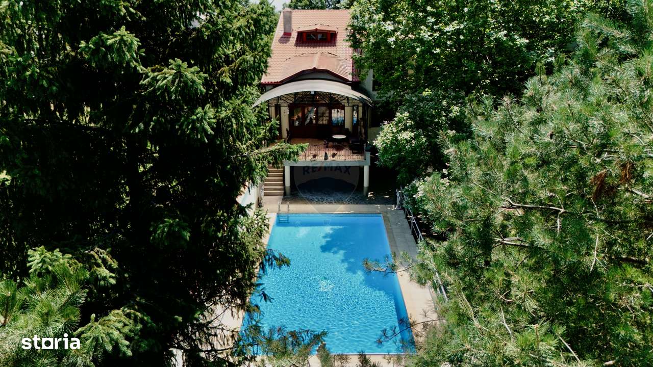 Casa/Vila Premium de vanzare Lacul Snagov / ponton / piscina / barca-0