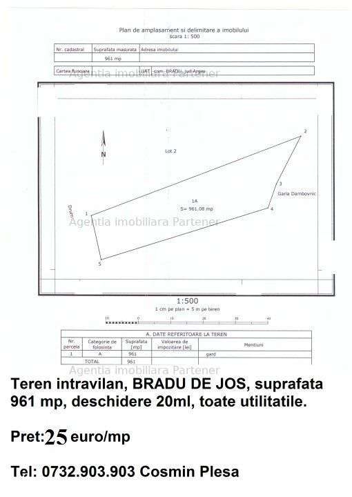 Terenuri Bradu, diverse suprafete - Imagine principală: 3/10