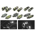 KIT COMPLETO DE 17 LÂMPADAS LED INTERIOR PARA AUDI Q3 QUATTRO 2011- 2015 - 1