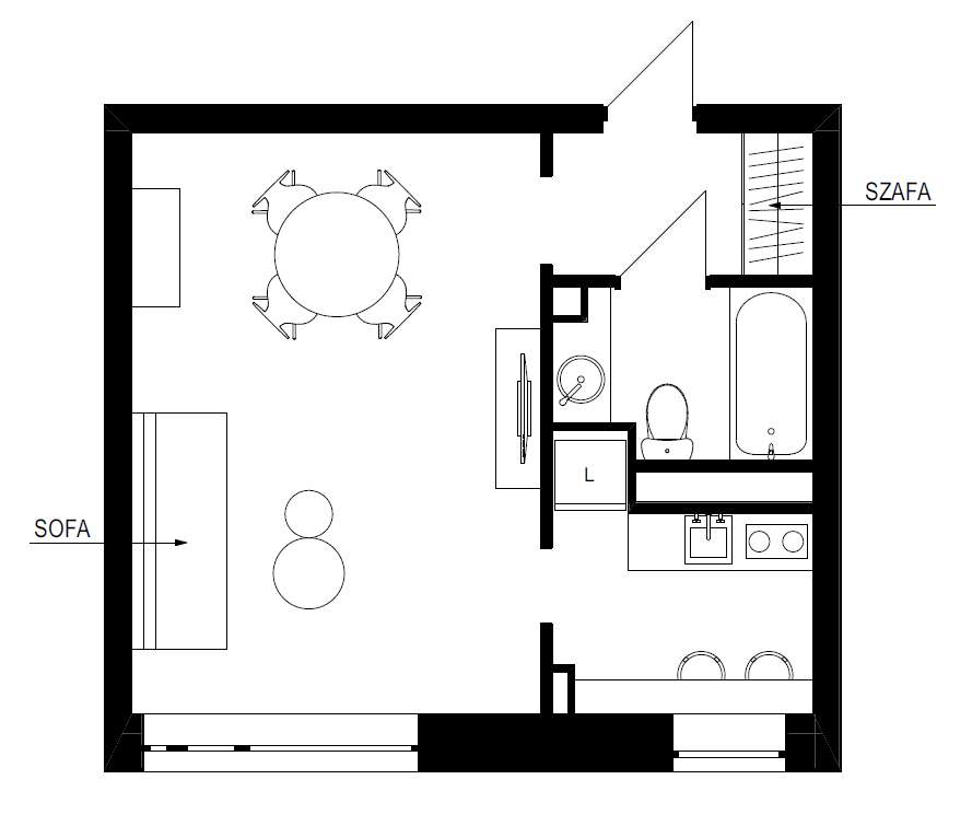 Piękna Kawalerka 27 m². ul. Dąbrowskiego 97-15
