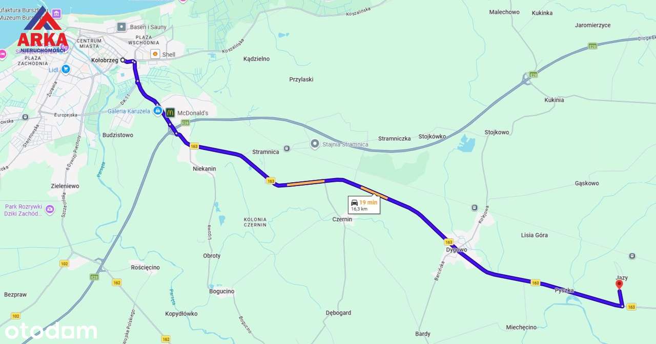 Działka rolna z możliwością uzyskania WZ-2