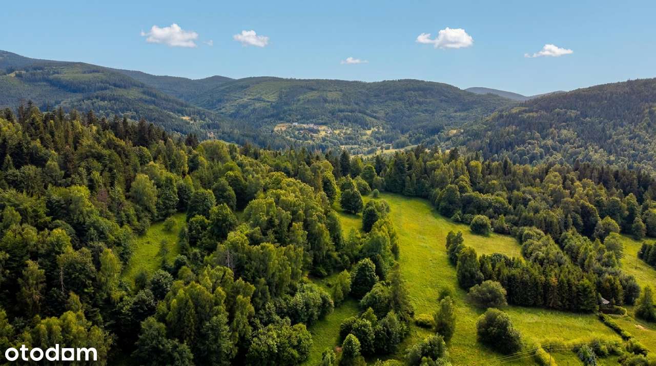 Działka budowlana 6 arów – Korbielów, u stóp Pilska-3