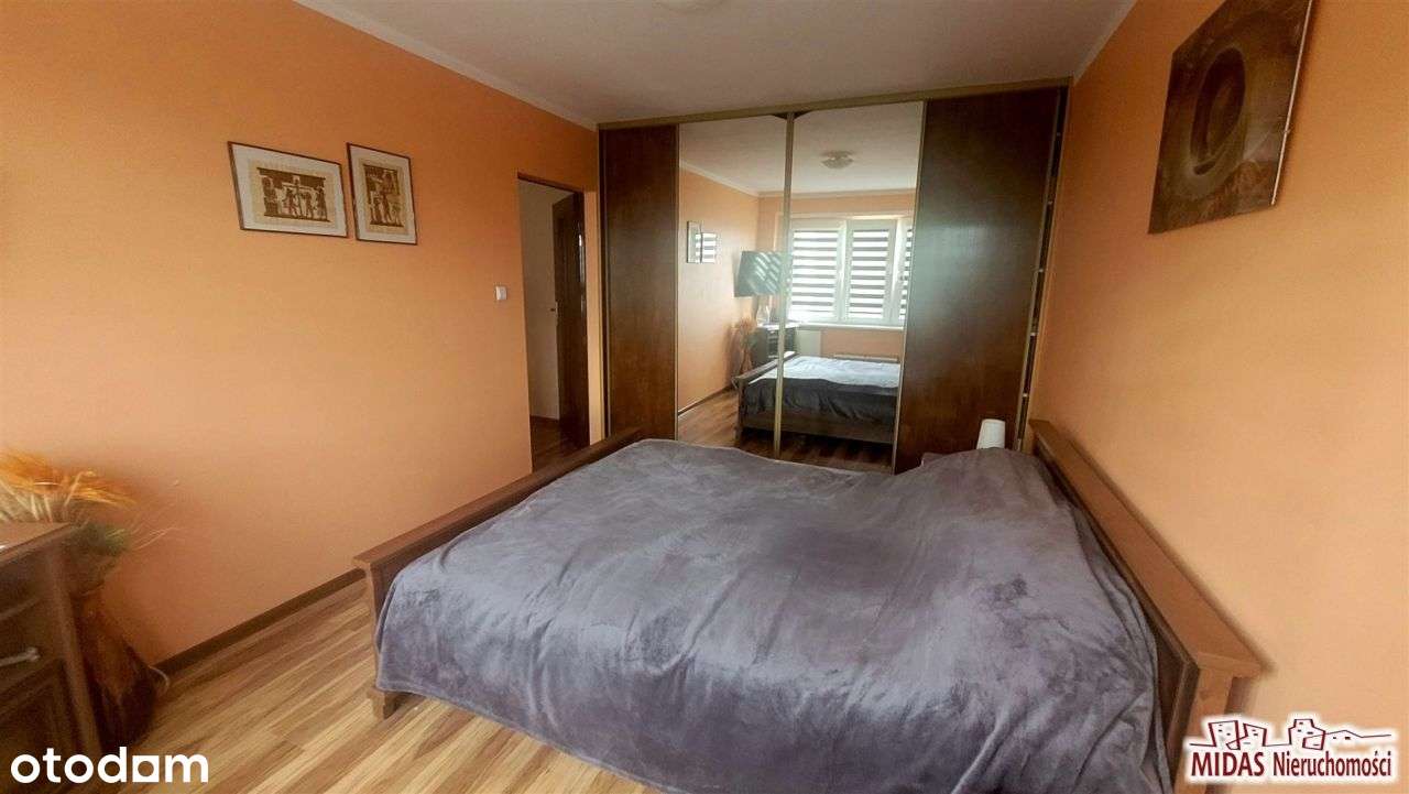 1 piętro,62m2, 3 pokoje, balkon,parking, Zazamcze!-4