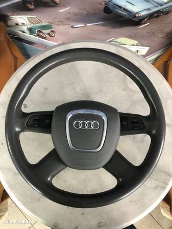 Volandin piele complet cu comenzi AUDI A4 piesa auto originala  cod 8P0419091BG1YA - 1