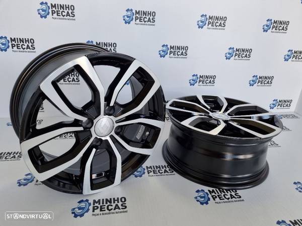 Jantes Renault Clio em 15 (4x100) Black Polish - 5