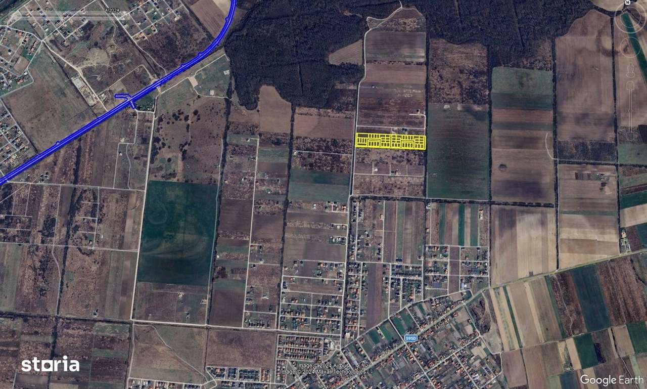 Terenuri Mosnita, Padurea Bistra, cu utilitati: 80euro/mp+TVA - Imagine principală: 3/8