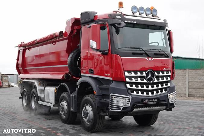 Mercedes-Benz ACTROS 4145 / 8x8 / MANUAL / CANAL SPATE - 11