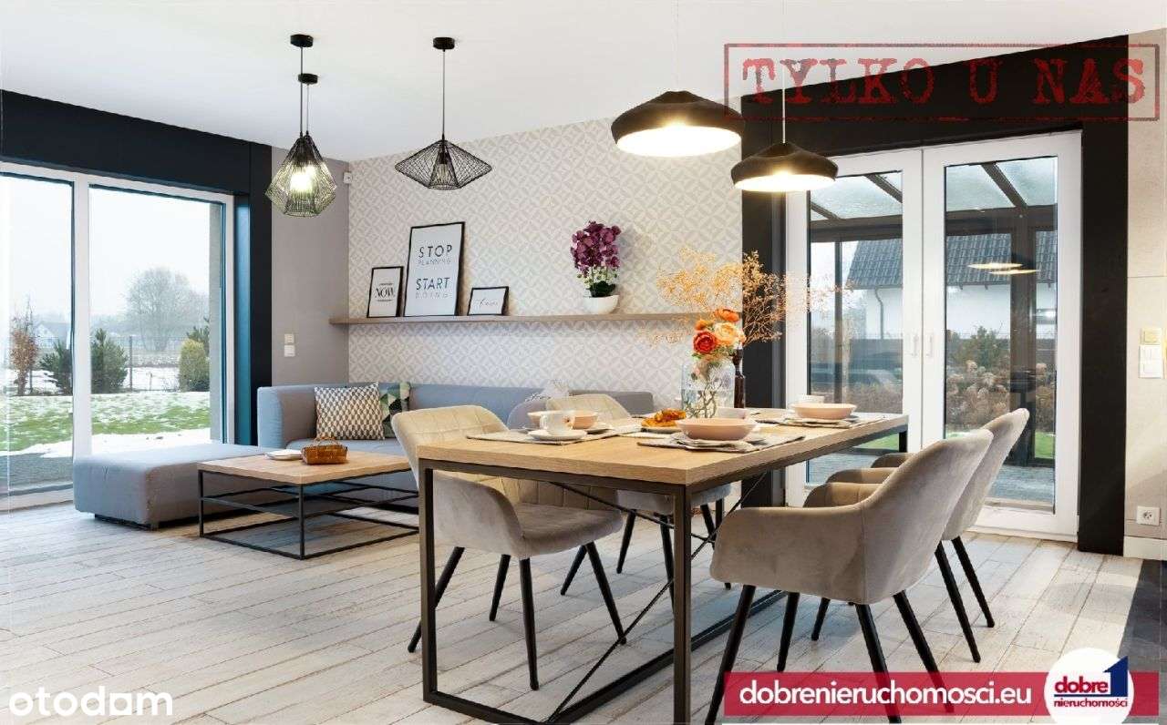 Nowoczesny dom z ogrodem zimowym! Do wprowadzenia!-0