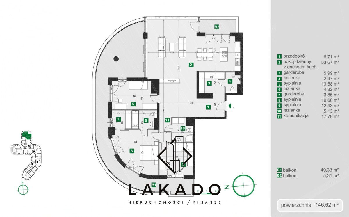 Luksusowy Apartament - Taras 50m2 Gotowe