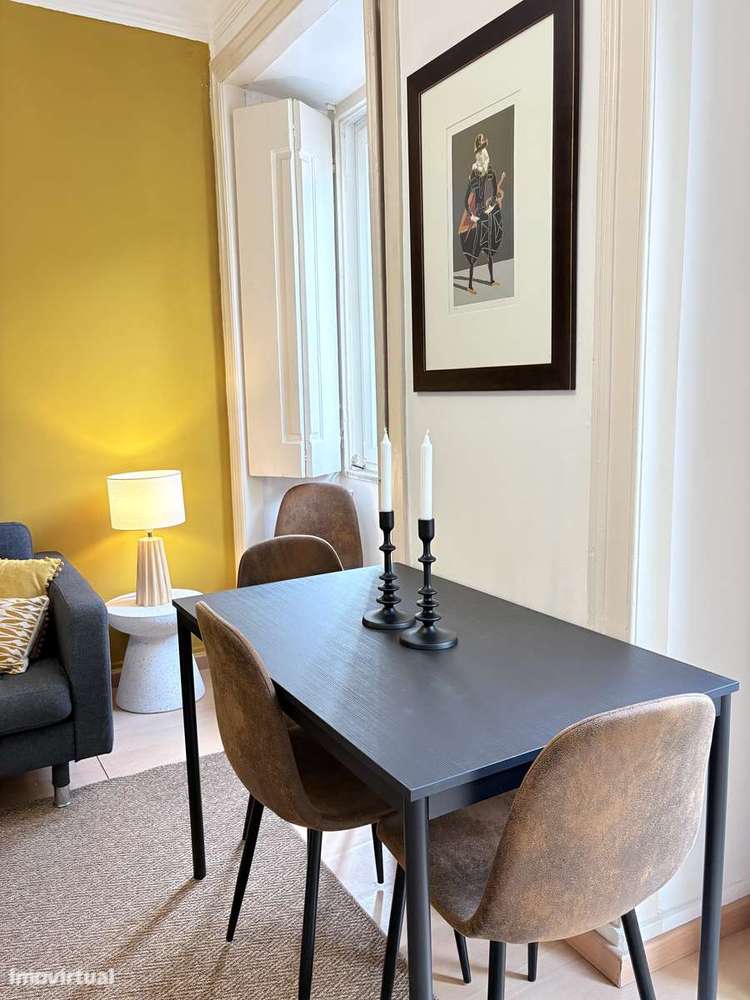 T2 Rua da Rosa - Bairro Alto - MOBILADO E EQUIPADO - Grande imagem: 2/30